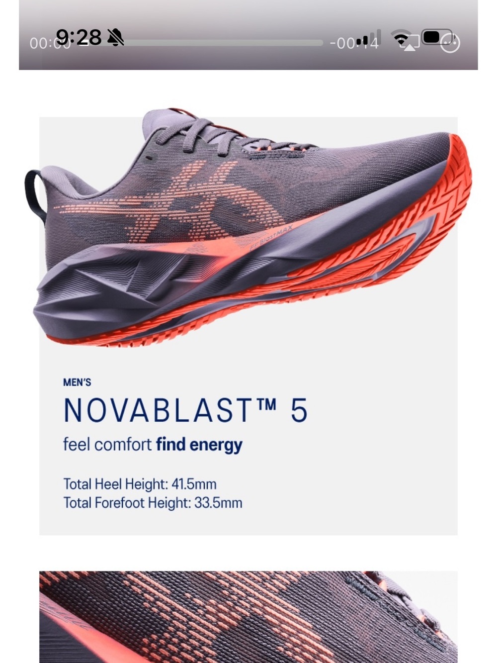 ASICS Novablast 5 - Picture 7 of 8